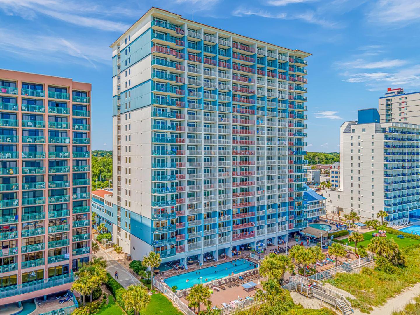 Paradise 1408 Myrtle Beach Exteriör bild